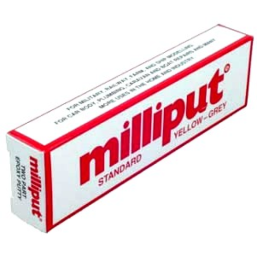 Milliput Yellow Grey Epoxy Putty 113g