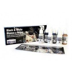 Vallejo Model Colour Black and White Box Set - Image 2