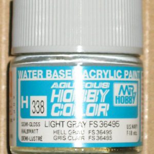 Aqueous Semi Gloss Light Grey (FS36495) GN H338