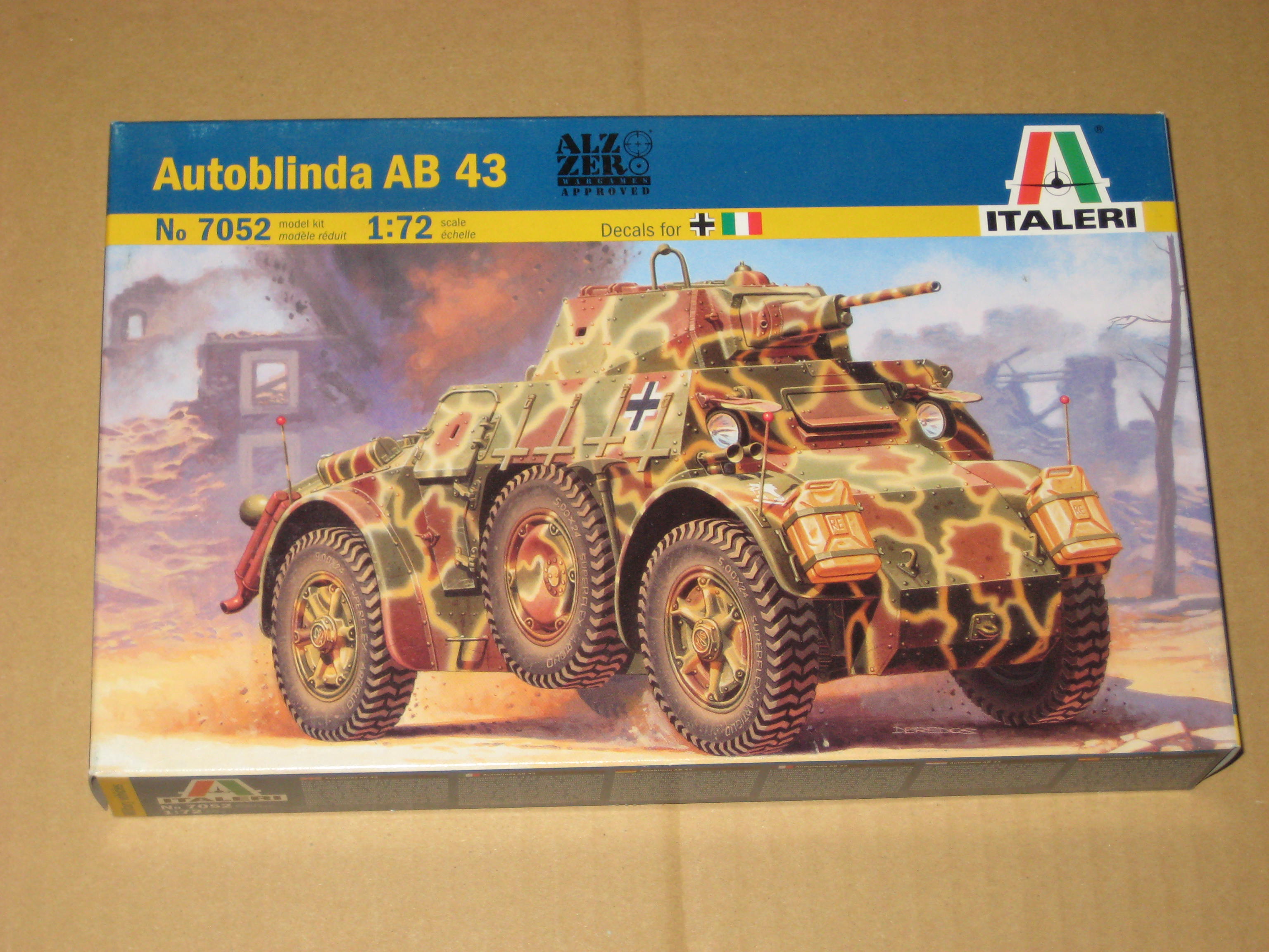 Autoblinda AB 43 1/72