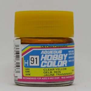 Aqueous Hobby Color Clear Yellow H91