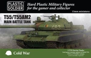 Plastic Soldier - 15mm T55 Soviet Main Battle Tank