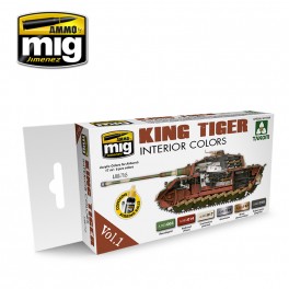 King Tiger Interior Color (special takom edition) Vol1