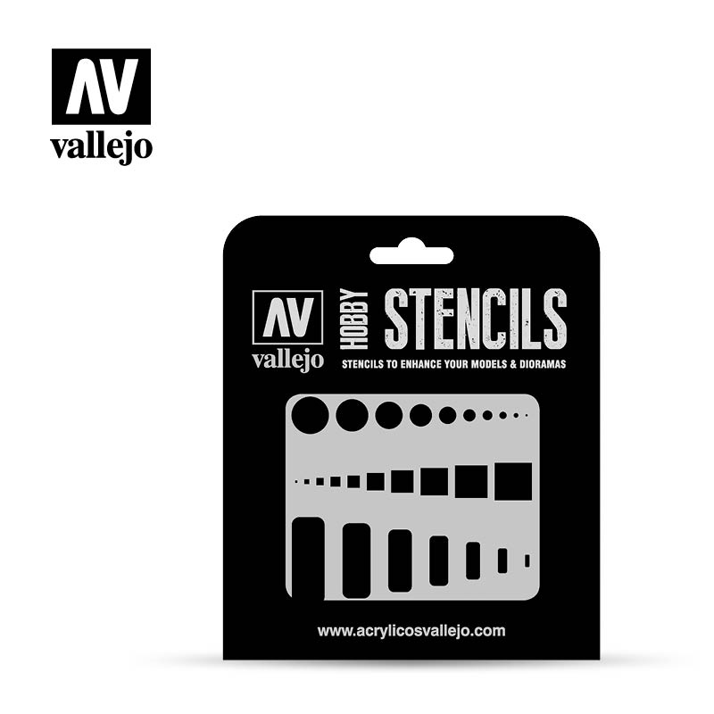 Vallejo Stencils Access Trap Doors