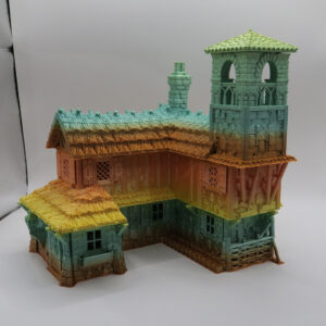 Fantasy Bell Tower Building