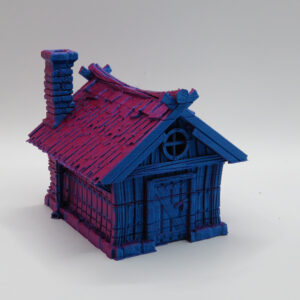Fantasy Hunter Lodge Red/Blue