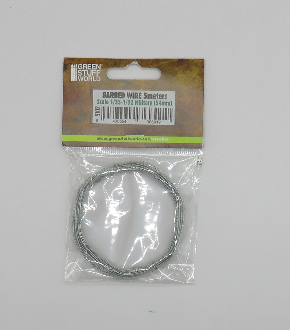 Green Stuff World Barbed Wire 1/35- 1/32 5 meters