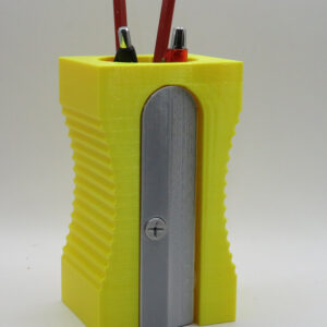 Sharpener Pencil Holder Yellow