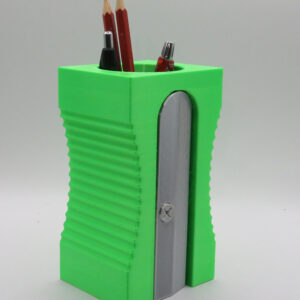 Sharpener Pencil Holder Lime Green