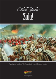 Zulu! Black Powder supplement covers the Anglo-Zulu War of 1879. This lavish 92 page supplement chronicles such legendary battles as Isandlwana, Rorke's Drift and Ulundi. Zulu! brings you not only the background for these momentous battles but other, less well known conflicts as well as rules and force listings - all wrapped up with the usual photographs of beautifully painted miniature and armies! You've seen the silver screen version of events in Zulu and Zulu Dawn - now you can refight these classic engagements on the tabletop.