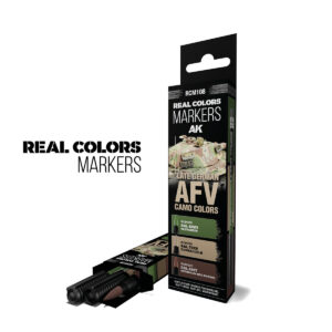 AK Interactive Real Colors Markers Late German AFV Camo