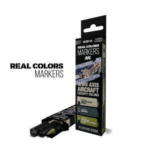 AK Interactive Real Colors Markers WWII Axis Aircraft Cockpit