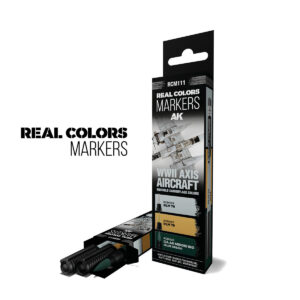 AK Interactive Real Colors Markers WWII Axis Aircraft