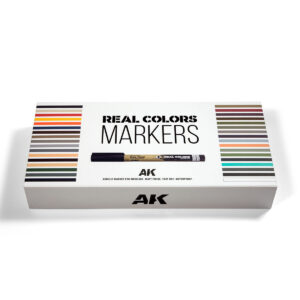 AK Interactive Real Colors Markers Deluxe Case