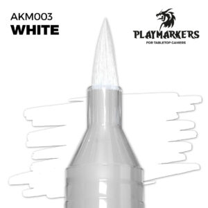 AK Interactive Playmarkers White
