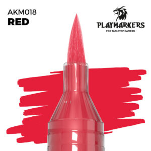 AK Interactive Playmarkers Red