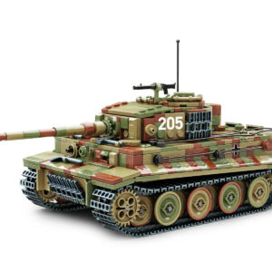 Build Army Tiger I Tank in Camo