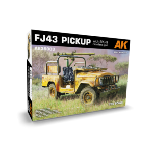 AK Interactive 1/35 FJ43 Pickup With SPG-9 Recoilless Gun