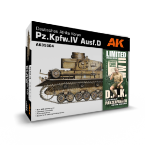 AK Interactive 1/35 Pz.Kpfw.IV Ausf.D Afrika Korps + DAK Panzerfahrer