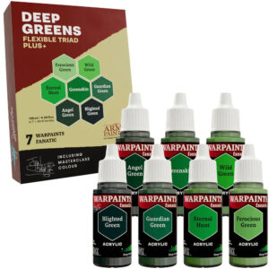 Army Painter Warpaints Fanatic Flexible Triad Plus+ Deep Green