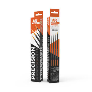 AK Interactive Precision Brushes Set (4)