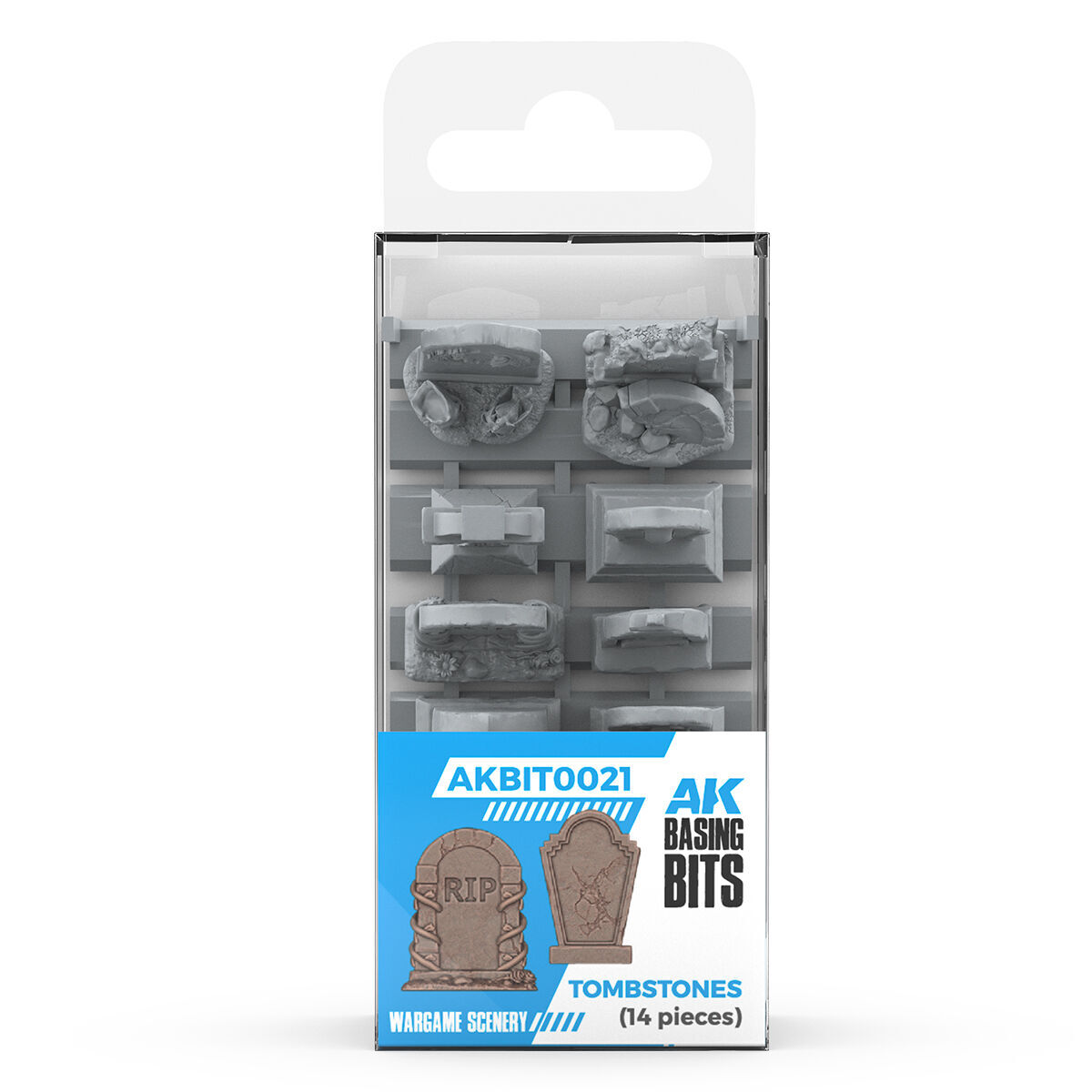 AK Interactive Basing Bits- Tombstones (14)