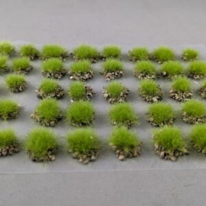 Mini Natur Grass Tufts with Bright stones Spring