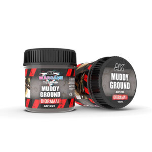 AK Interactive Wargame Muddy Ground Terrian Paste