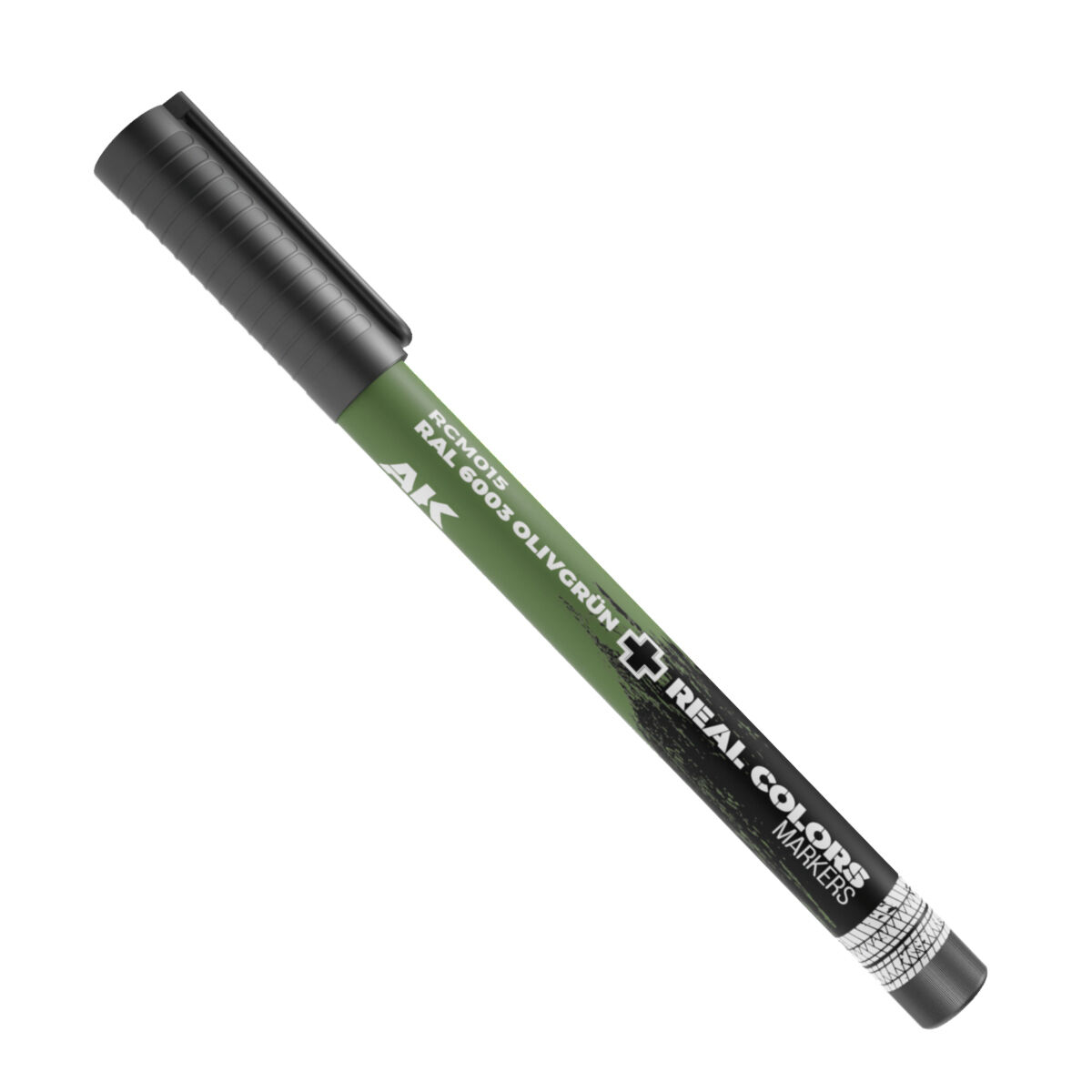 AK Interactive Real Colors Markers: Olivgrun- Acrylic Paint Marker