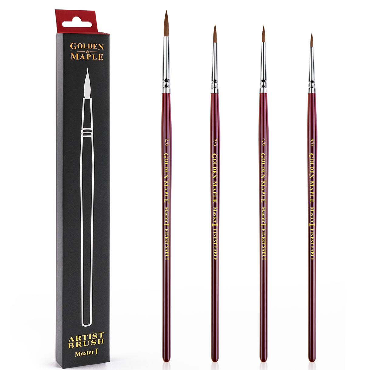 Master Ⅰ: Kolinsky Sable Miniature Detail Brush 2/0