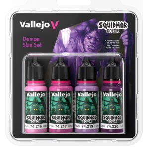 Vallejo Squidmar Colour - Demon Skin set (4)