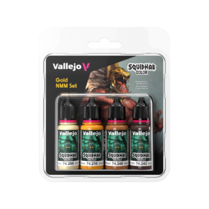 Vallejo Squidmar Colour - Gold NMM set (4)